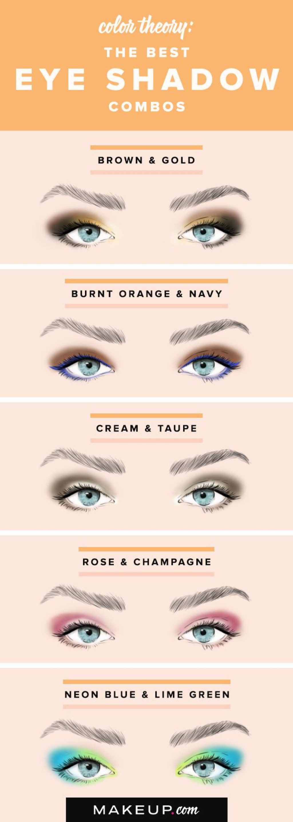 Picture of: Best Eyeshadow Color Combinations  Makeup