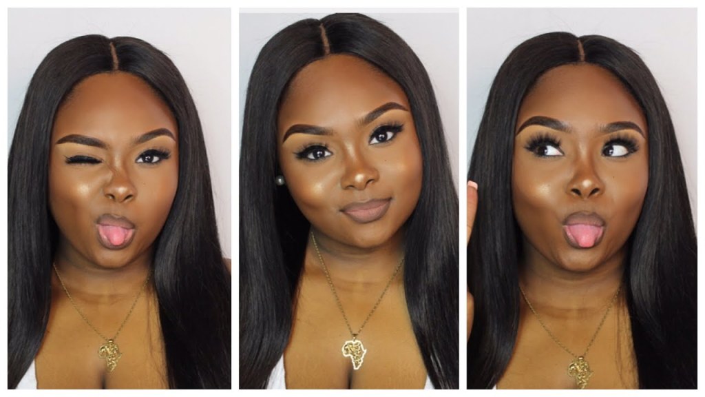 Picture of: Natural Makeup Tutorial for black women  beginner friendly