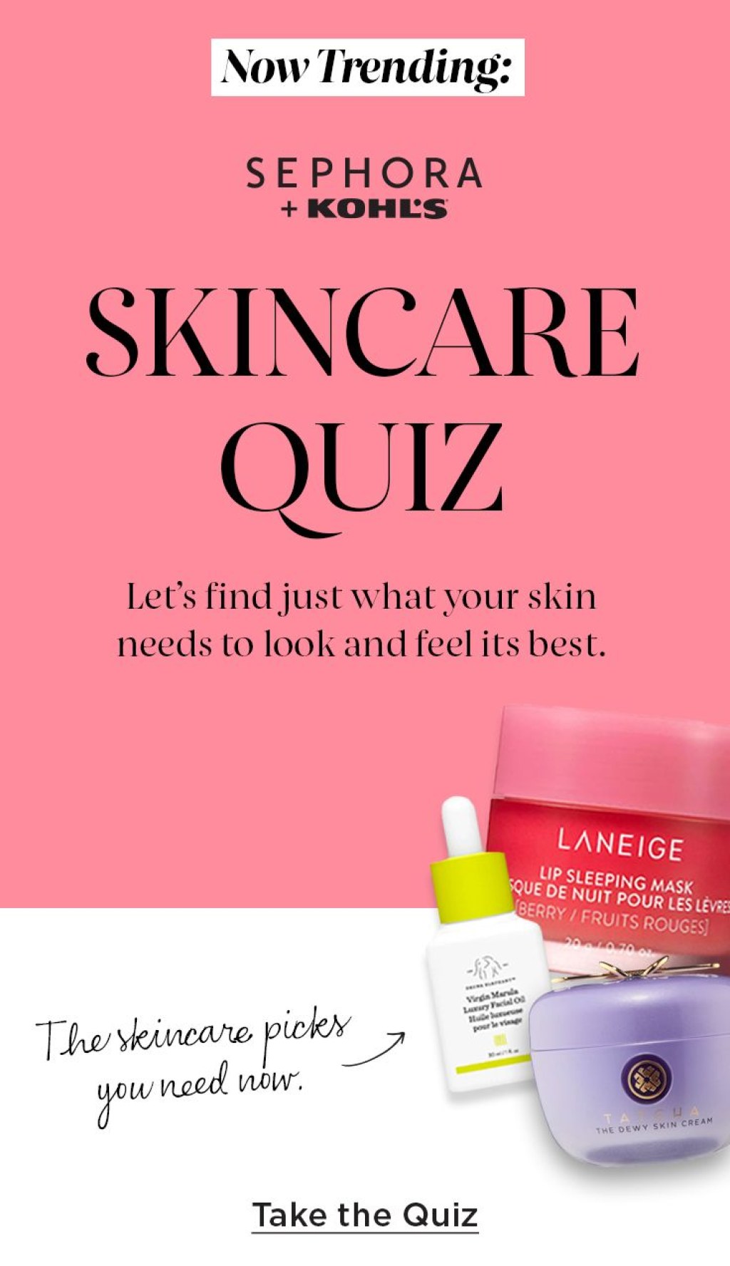 Picture of: Take the Sephora at Kohl’s Skincare Quiz! in   Skin care quiz