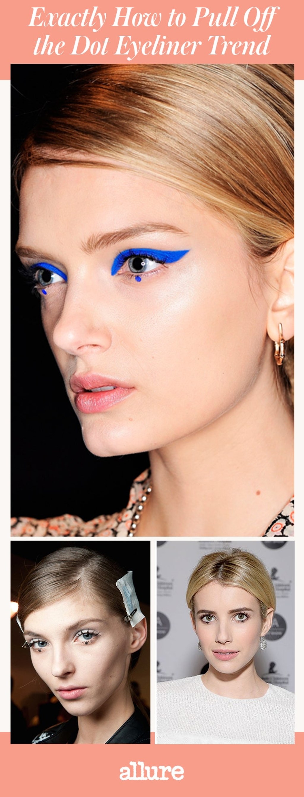 Picture of: The Dot Eyeliner Trend: Here’s Exactly How to Pull It Off  Allure